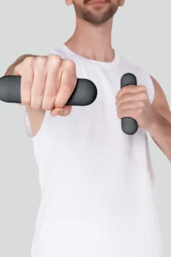 Bala Bars Dumbbells - 2 x 1 kg - Charcoal/Grijs
