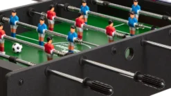 Bandito Mini Tafelvoetbal met Telescopische Stangen - Zwart