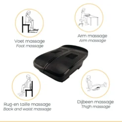 Bioenergiser Vibration Leg Trainer Trillplaat - Zwart