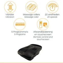 Bioenergiser Vibration Leg Trainer Trillplaat - Zwart