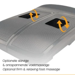 Bioenergiser Vibration Leg Trainer Trillplaat - Zwart