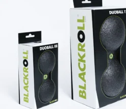 Blackroll Duoball - 12 cm - Zwart
