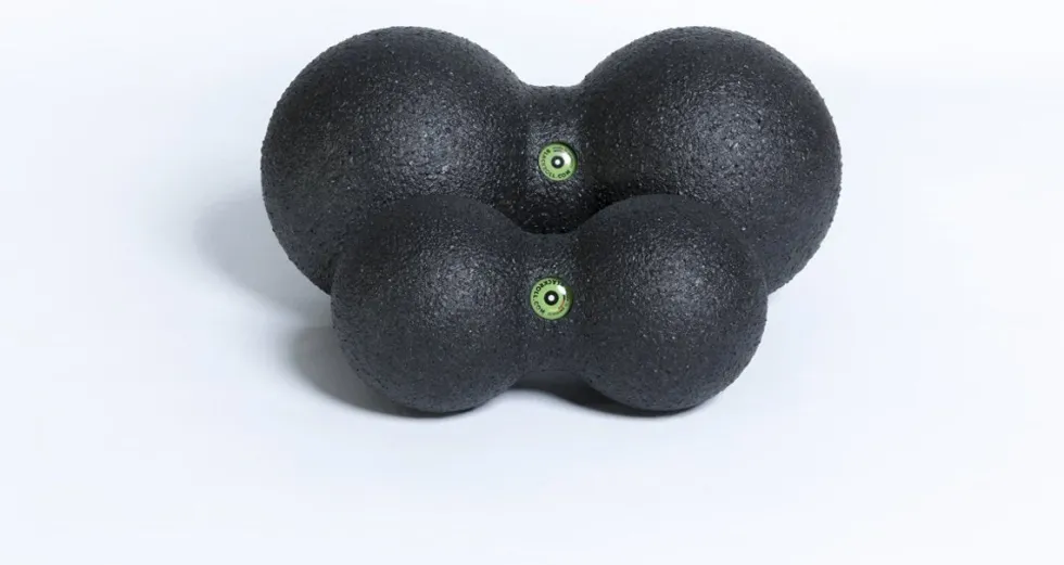 Blackroll Duoball - 8 cm - Zwart