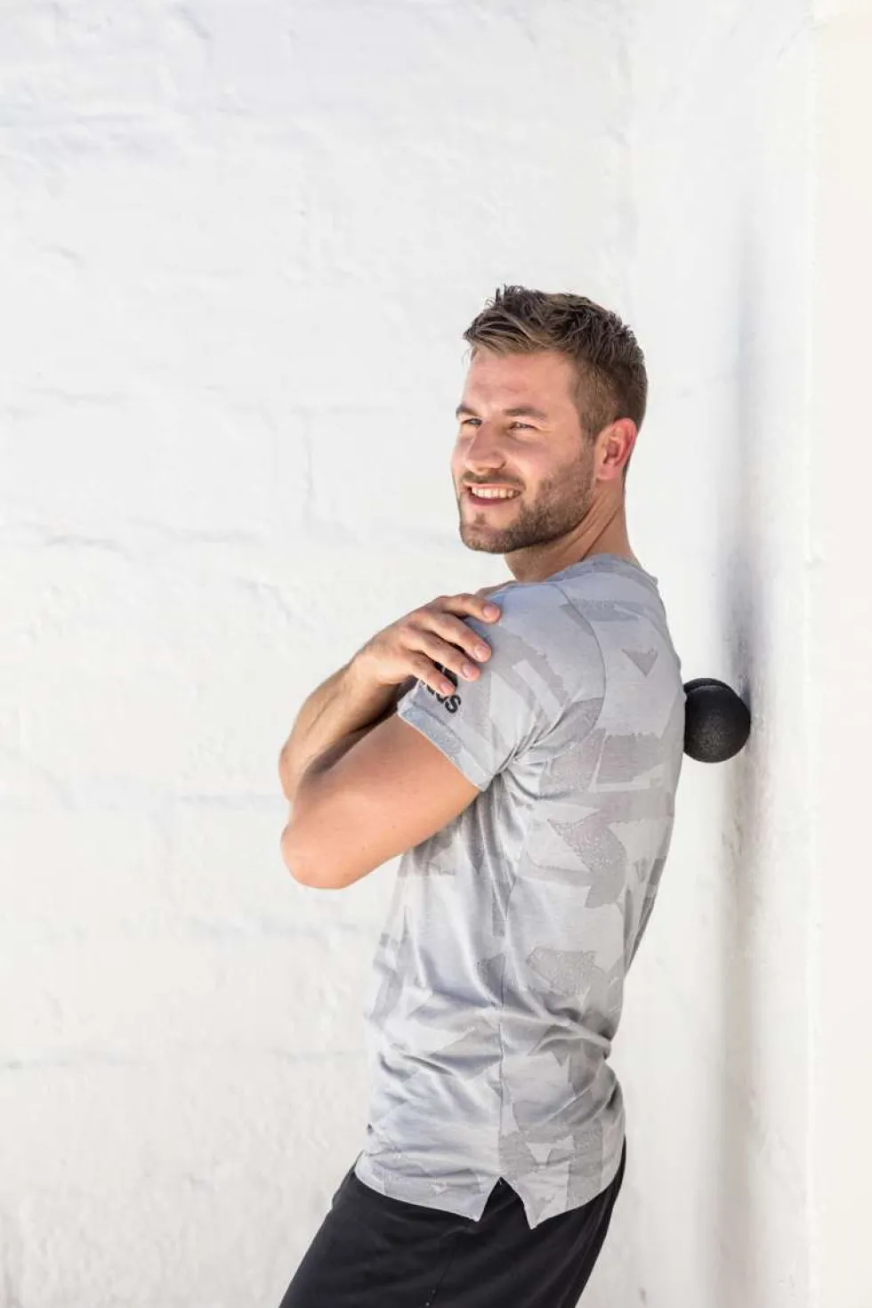 Blackroll Duoball - 8 cm - Zwart
