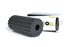 Blackroll Standard Groove Foam Roller - 30 cm - Zwart