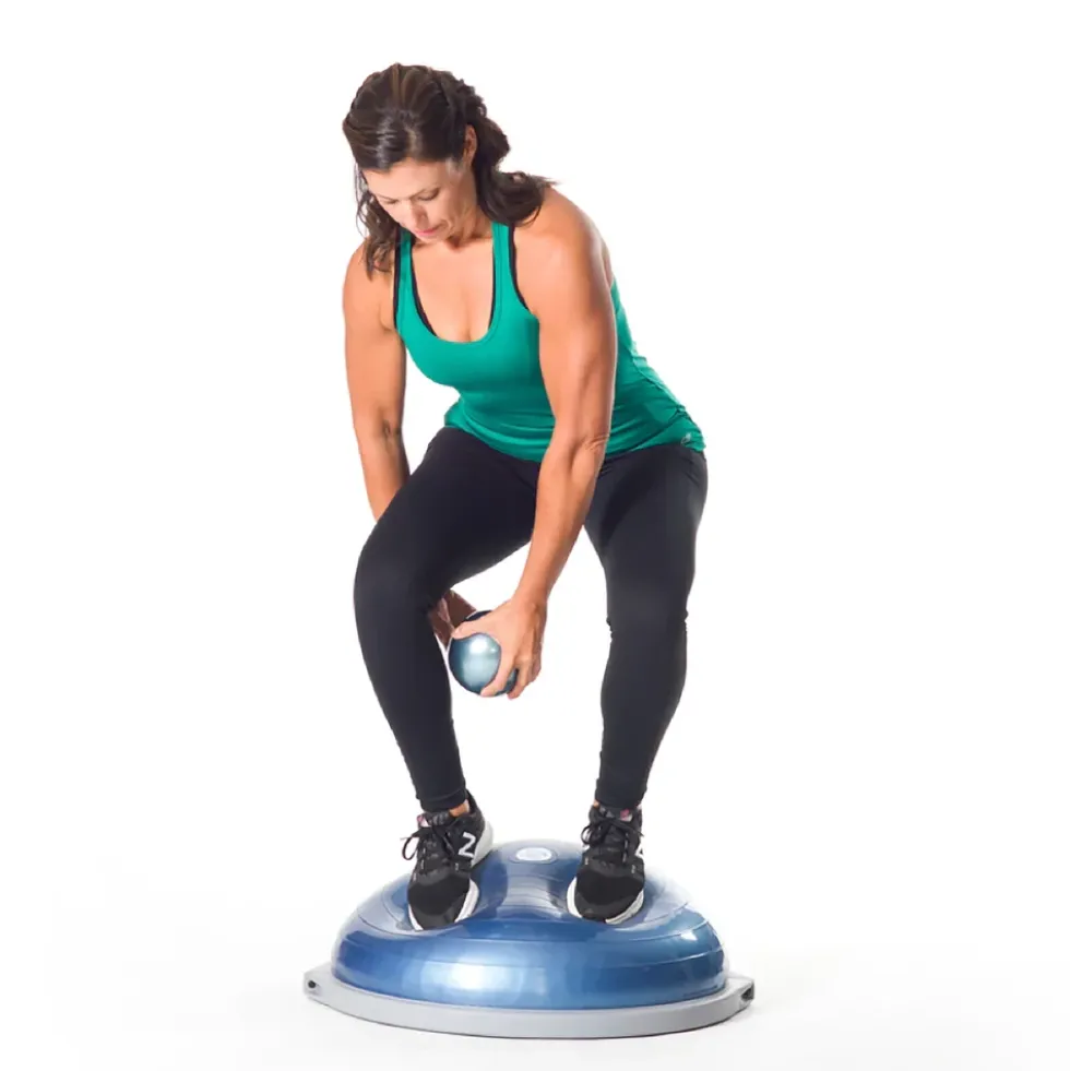 Bosu Toning Ball - 2 kg - Blauw