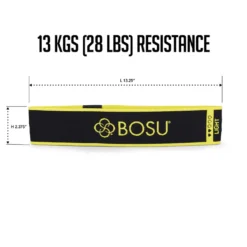 Bosu Weerstandsband - Fabric Resistance Bands - Licht - Geel
