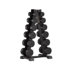 Centr Dumbbell Toren met 12-delige dumbbellset - 4 t/m 14 kg
