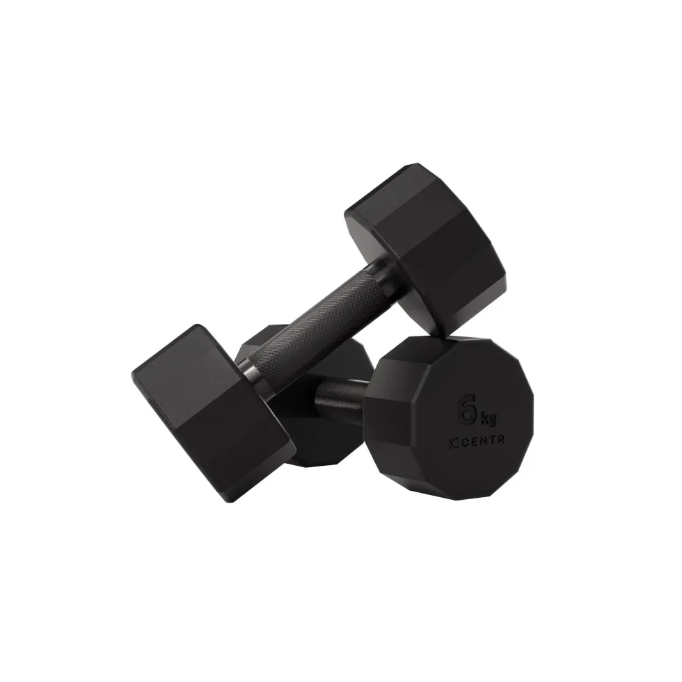 Centr Dumbbell Toren met 12-delige dumbbellset - 4 t/m 14 kg