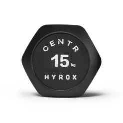 Centr x Hyrox Urethane Hexagon Dumbbell - 15 kg