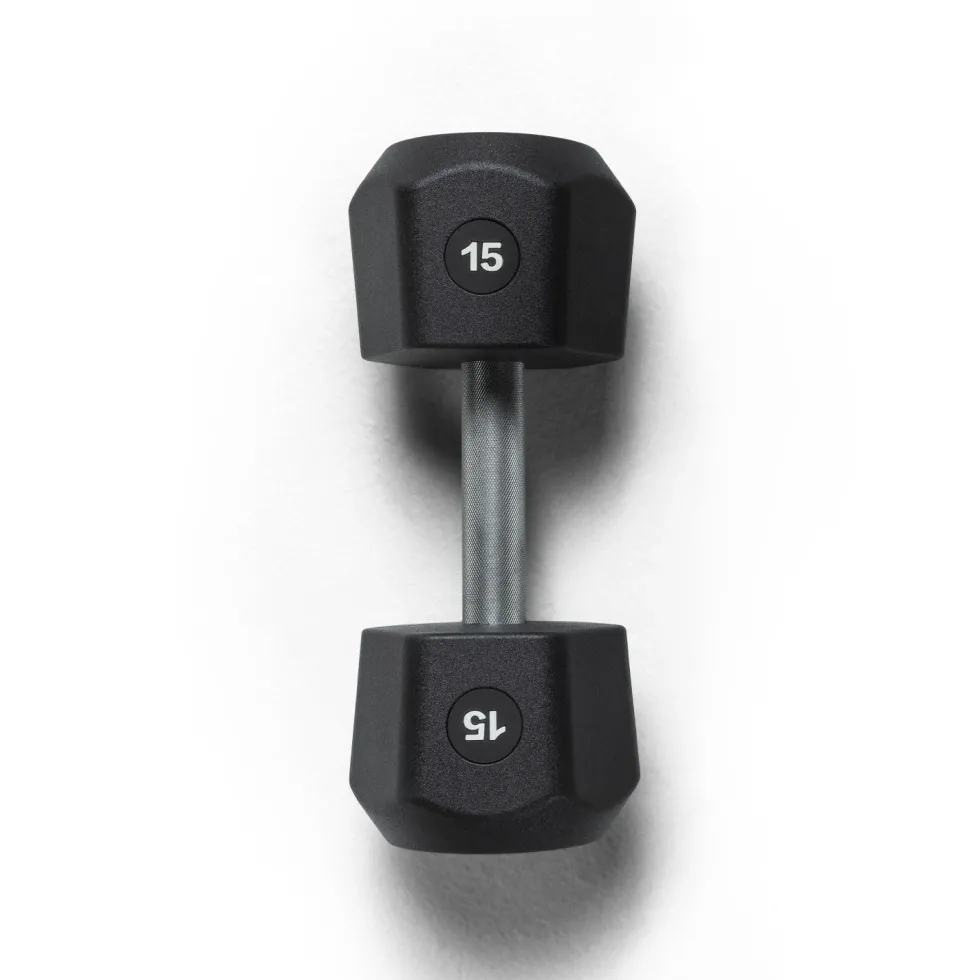 Centr x Hyrox Urethane Hexagon Dumbbell - 15 kg