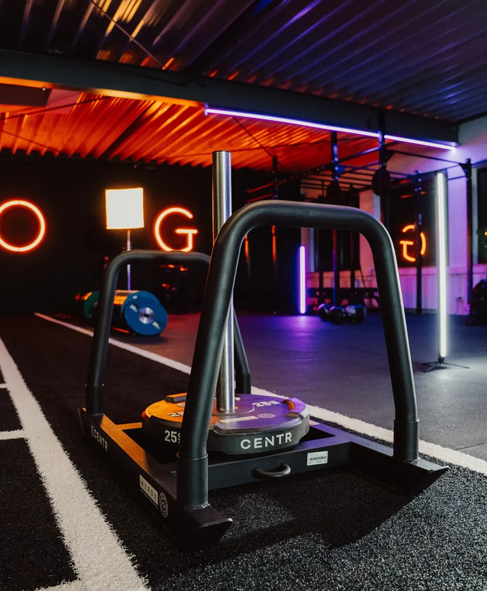 Centr x HYROX Youngstars Competition Power Sled Frame Bar