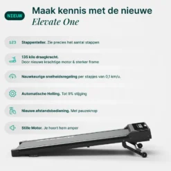 Dreaver Elevate One Walkingpad - met Stappenteller