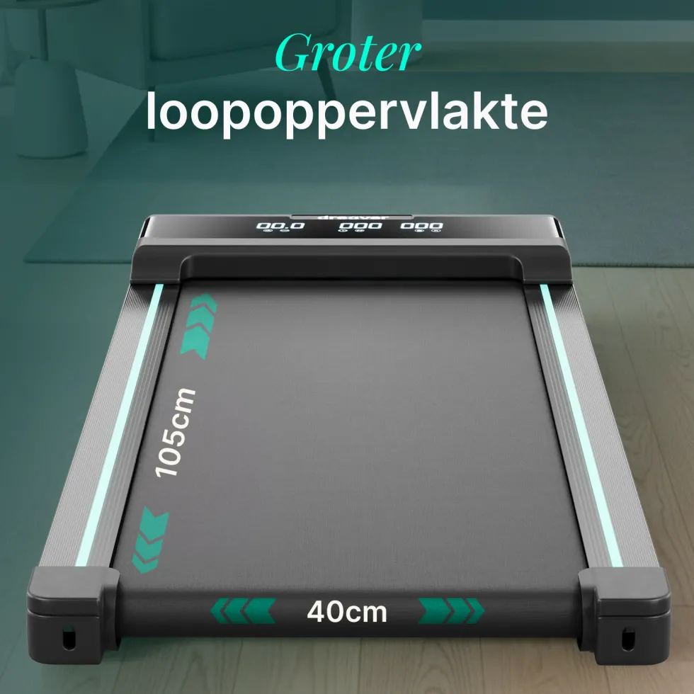 Dreaver Elevate One Walkingpad - met Stappenteller