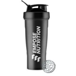 Empose Nutrition Shake Beker - 600 ml - Zwart