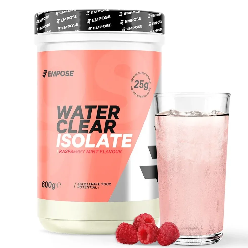 Empose Nutrition Water Clear Isolate - Proteine Ranja - Eiwit Poeder - 600 gr - Framboos / Munt