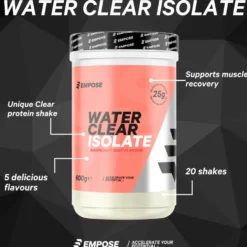 Empose Nutrition Water Clear Isolate - Proteine Ranja - Eiwit Poeder - 600 gr - Framboos / Munt