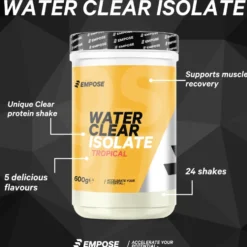 Empose Nutrition Water Clear Isolate - Proteine Ranja - Eiwit Poeder - 600 gr - Tropical