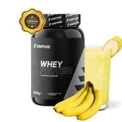 Empose Nutrition Whey Protein - Eiwit Poeder - Banaan - 908 gram