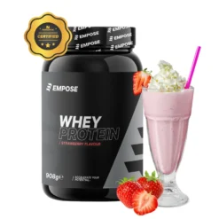 Empose Nutrition Whey Protein - Eiwit Poeder - Aardbei - 908 gram