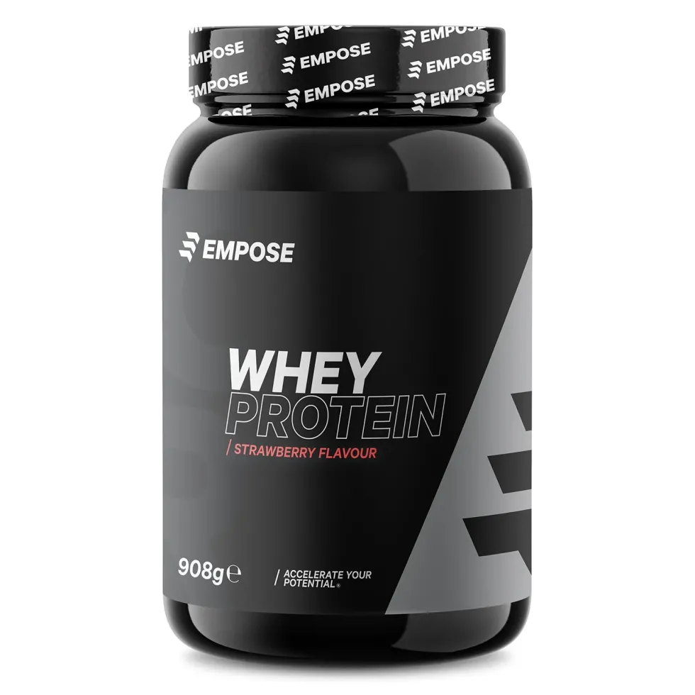 Empose Nutrition Whey Protein - Eiwit Poeder - Aardbei - 908 gram