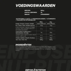 Empose Nutrition Whey Protein - Eiwit Poeder - Aardbei - 908 gram
