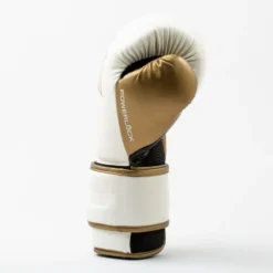 Everlast Powerlock 2R Bokshandschoenen - Wit/Goud