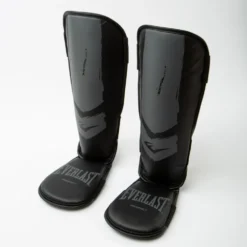 Everlast Prospect Jeugd Scheenbeschermers - Zwart/Grijs