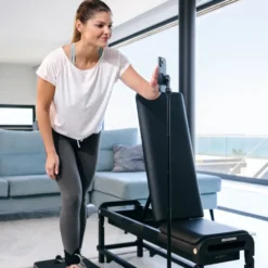 Flow Fitness DSG100i met Perform Fitnessbank - Smart Home Gym - Krachtstation