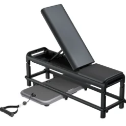 Flow Fitness DSG200i met Perform Fitnessbank - Smart Home Gym - Krachtstation