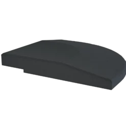 Flow Fitness Hoekprofiel Rubberen Tegel - 20 x 20 x 2 cm