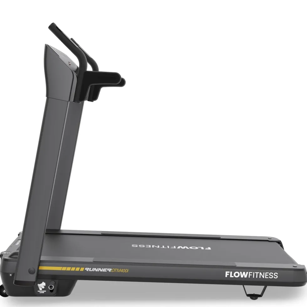 Flow Fitness Runner DTM400i Loopband - 99% Voorgemonteerd - Zwart