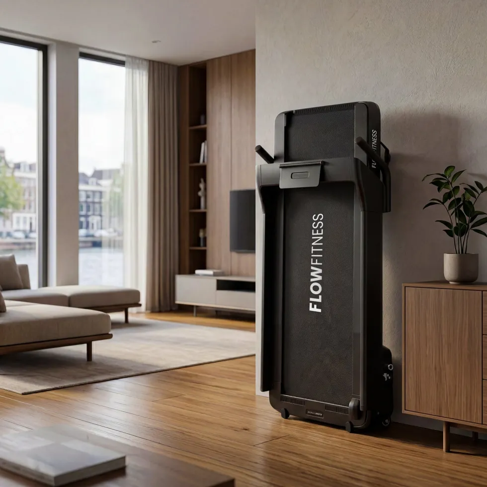 Flow Fitness Runner DTM400i Loopband - 99% Voorgemonteerd - Zwart