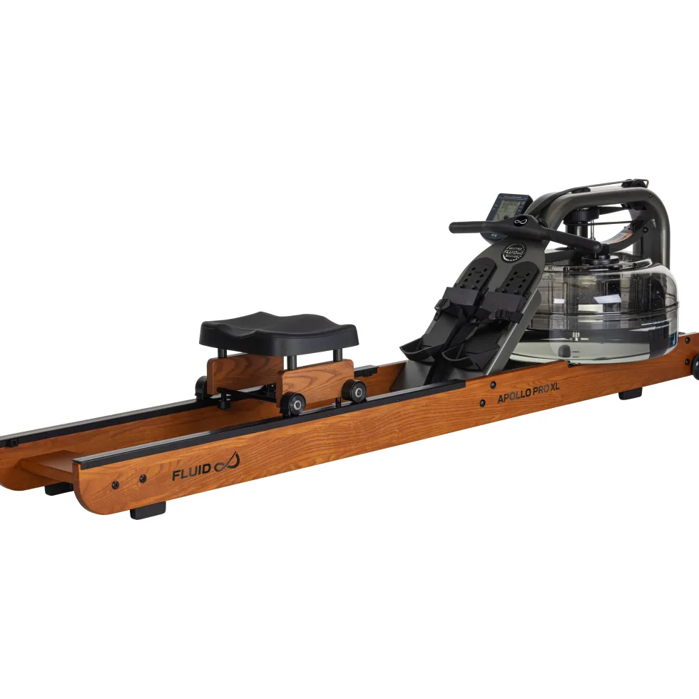 Fluid Rower Apollo Pro XL Roeitrainer - Donker Eiken