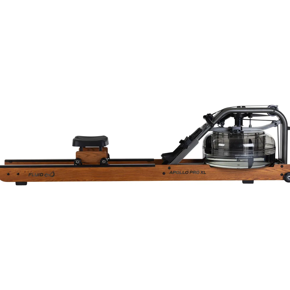 Fluid Rower Apollo Pro XL Roeitrainer - Donker Eiken