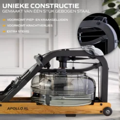 Fluid Rower Roeitrainer Apollo XL - Beuken