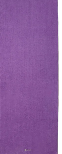 Gaiam Stay Put Yoga Handdoek - Purple