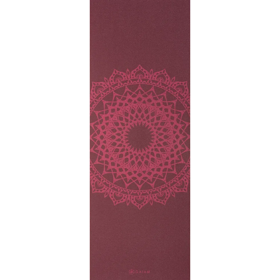 Gaiam Yogamat - Cherry Marrakesh - 5 mm