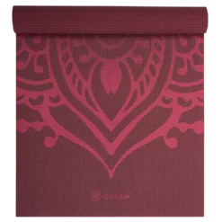 Gaiam Yogamat - Cherry Sundial Layers - 5 mm