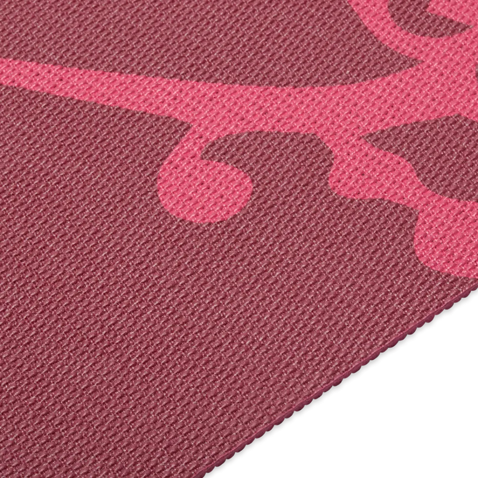Gaiam Yogamat - Cherry Sundial Layers - 5 mm