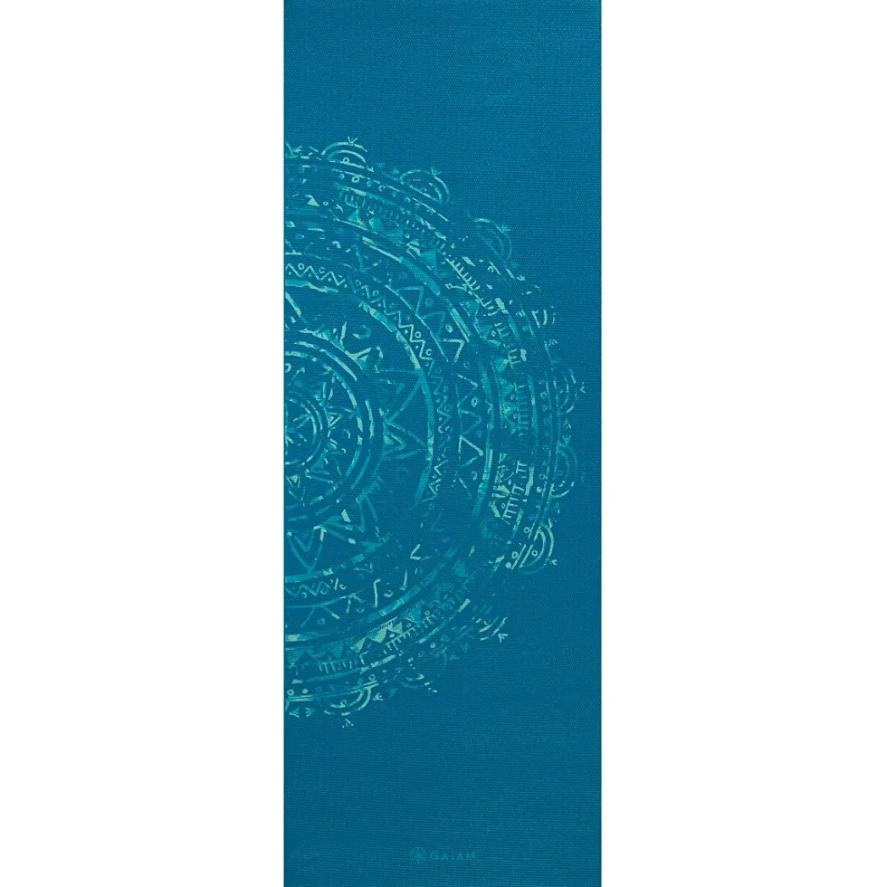Gaiam Yogamat - 4 mm - Jade Mandala