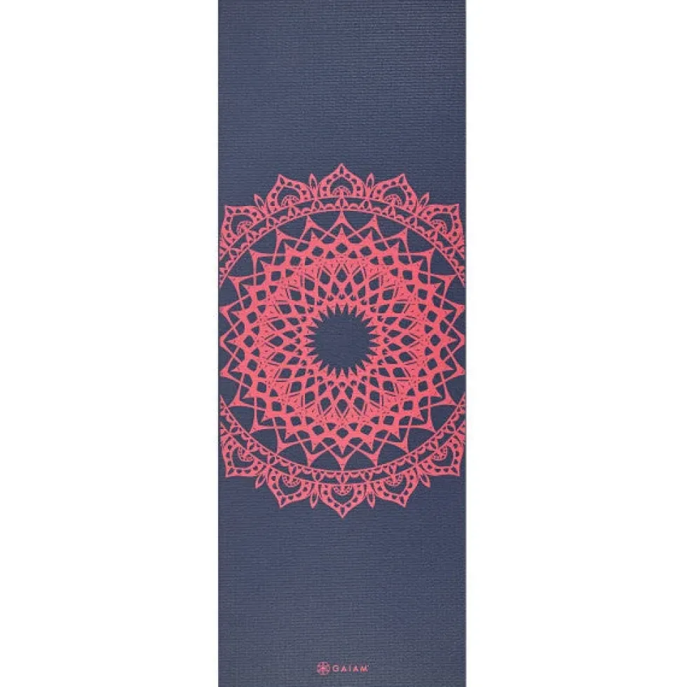 Gaiam Yogamat - 4 mm - Pink Marrakesh