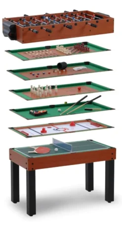 Garlando Multi-12 Speeltafel - Telescopische Stangen