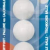 Garlando Tafelvoetbal Balletjes - Wit - 3 Stuks