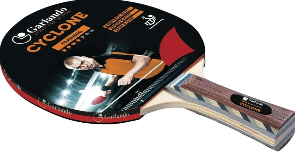 Garlando Twister Tafeltennis Bat - 5 Star - Bat voor training