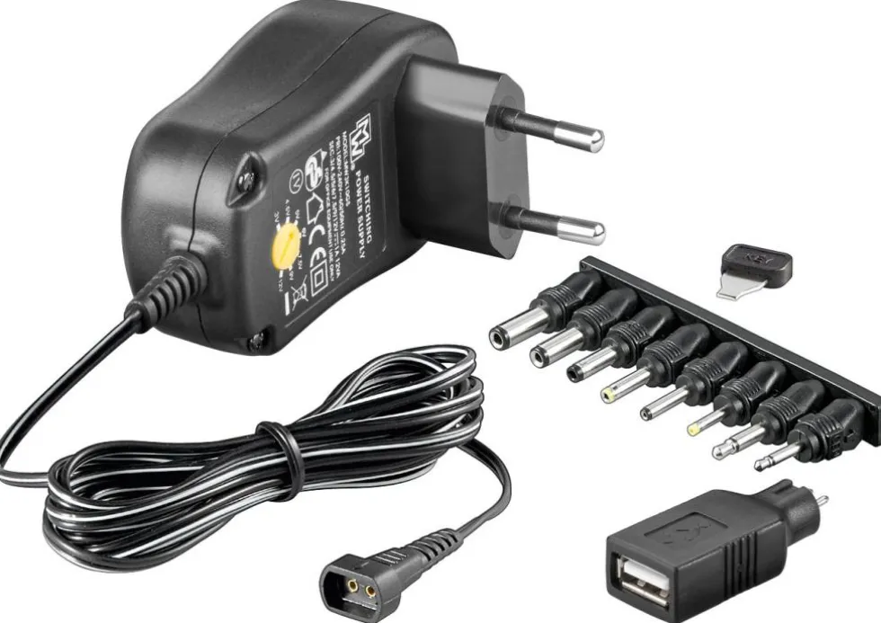 Goobay EcoFriendly Universele Adapter 1000 MA