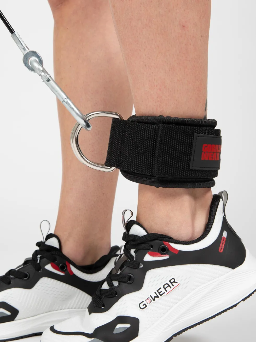Gorilla Wear Ankle Straps - Zwart