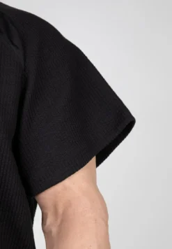 Gorilla Wear Augustine Old School Work out Top - Zwart/Rood
