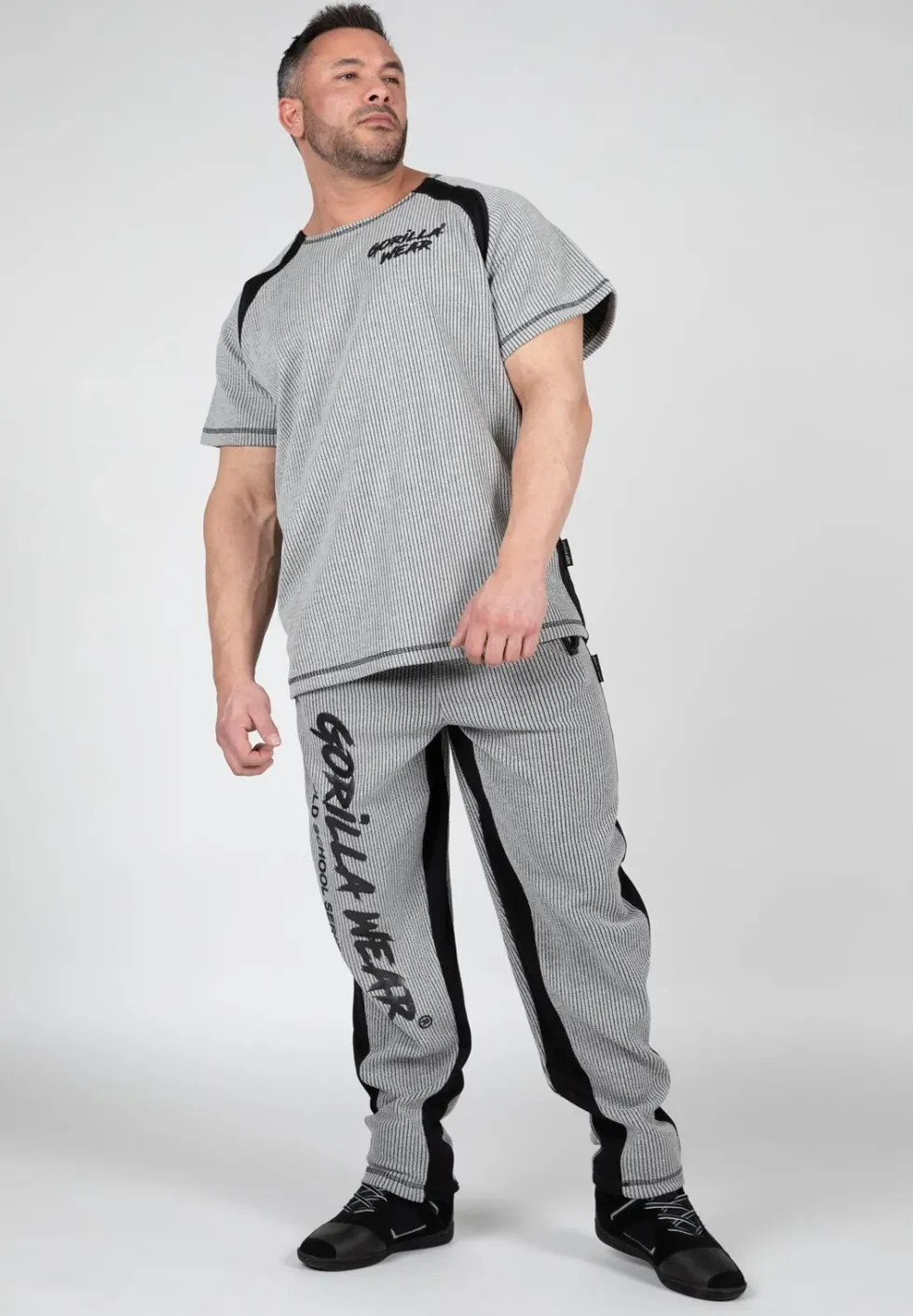Gorilla Wear Augustine Old School Trainingsbroek - Grijs