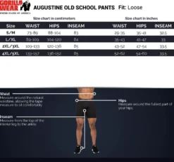 Gorilla Wear Augustine Old School Trainingsbroek - Grijs